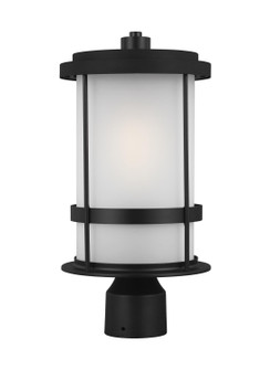 Wilburn One Light Outdoor Post Lantern in Black (1|8290901EN312)