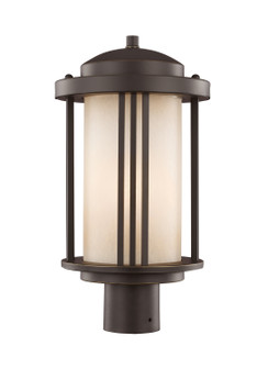 Crowell One Light Outdoor Post Lantern in Antique Bronze (1|8247901EN371)