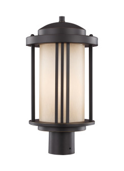 Crowell One Light Outdoor Post Lantern in Antique Bronze (1|824790171)