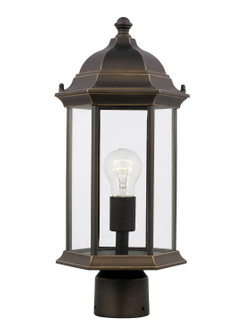 Sevier One Light Outdoor Post Lantern in Antique Bronze (1|8238651EN371)
