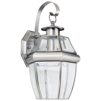 Lancaster One Light Outdoor Wall Lantern in Antique Brushed Nickel (1|8067965)