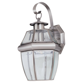 Lancaster One Light Outdoor Wall Lantern in Antique Brushed Nickel (1|8037965)