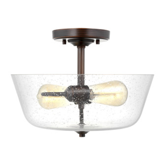 Belton Two Light Ceiling Semi-Flush Mount in Bronze (1|7714502710)