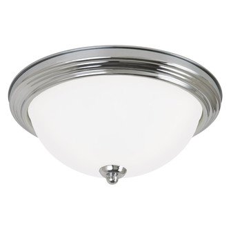 Geary Three Light Flush Mount in Chrome (1|7706505)