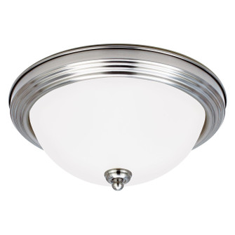 Geary Two Light Flush Mount in Brushed Nickel (1|77064EN3962)