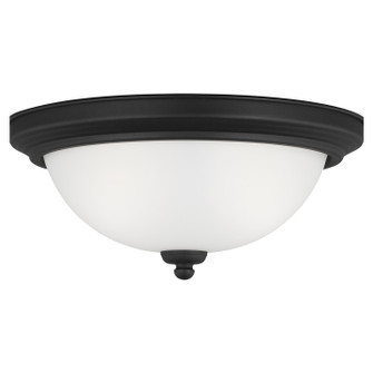 Geary Two Light Flush Mount in Midnight Black (1|77064112)