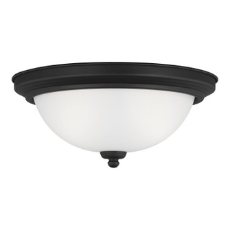 Geary Two Light Flush Mount in Midnight Black (1|77064112)