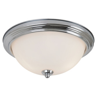 Geary Two Light Flush Mount in Chrome (1|7706405)