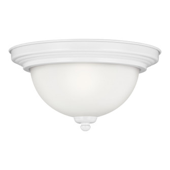 Geary One Light Flush Mount in White (1|77063EN315)