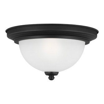 Geary One Light Flush Mount in Midnight Black (1|77063EN3112)