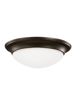 Nash Two Light Flush Mount in Bronze (1|75435EN3710)