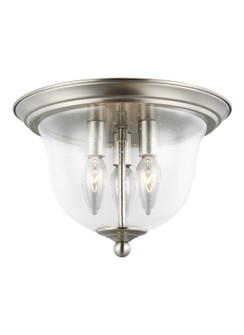 Belton Three Light Ceiling Flush Mount in Brushed Nickel (1|7514503EN962)