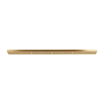 Multi-Port Canopy Five Light Linear Canopy in Satin Brass (1|7449605848)