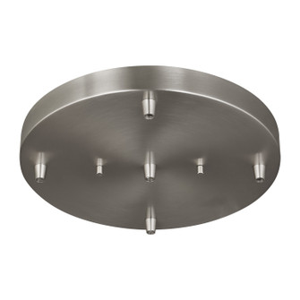 Multi-Port Canopy Five Light Cluster Canopy in Brushed Nickel (1|7449405962)