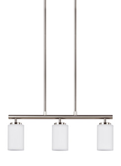 Oslo Three Light Island Pendant in Brushed Nickel (1|66160962)