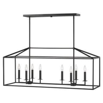 Perryton Eight Light Island Pendant in Midnight Black (1|6615008EN112)