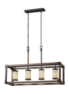 Dunning Four Light Island Pendant in Stardust (1|6613304EN3846)
