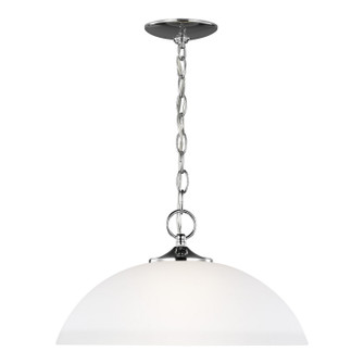 Geary One Light Pendant in Chrome (1|651650105)