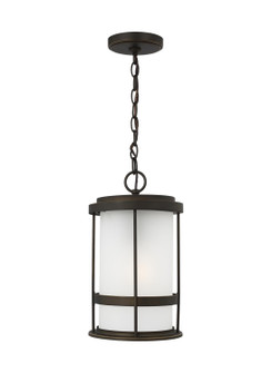 Wilburn One Light Outdoor Pendant in Antique Bronze (1|6290901EN371)