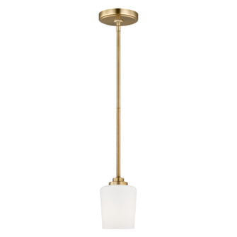 Windom One Light Mini-Pendant in Satin Brass (1|6102801848)