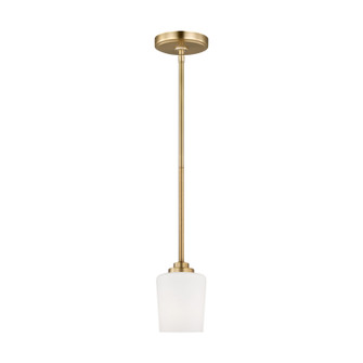 Windom One Light Mini-Pendant in Satin Brass (1|6102801848)