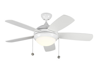 Discus 44'' Ceiling Fan in White (1|5DIC44WHDV1)