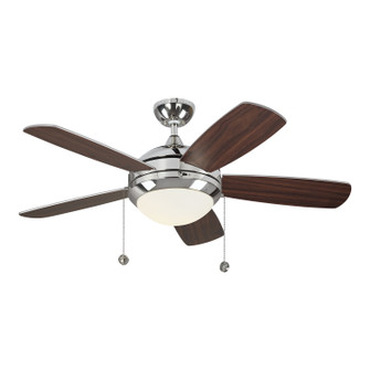 Discus 44''Ceiling Fan in Polished Nickel (1|5DIC44PNDV1)