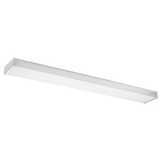 Drop Lens Fluorescent Two Light Flush Mount in White (1|59132LE15)