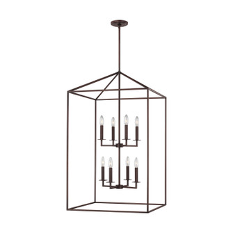 Perryton Eight Light Hall / Foyer in Bronze (1|5315008EN710)