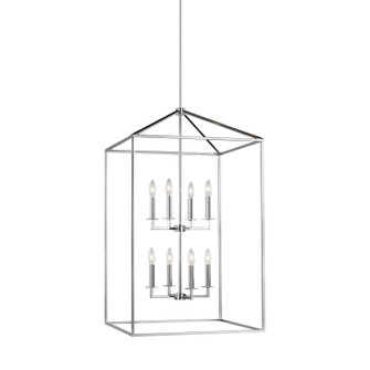 Perryton Eight Light Hall / Foyer in Chrome (1|5315008EN05)