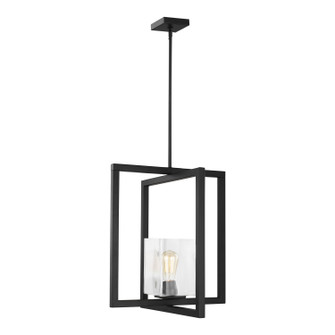 Mitte One Light Pendant in Midnight Black (1|5141501112)