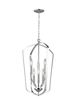 Romee Six Light Hall / Foyer Pendant in Chrome (1|513490605)