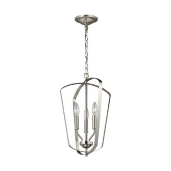Romee Three Light Hall / Foyer Pendant in Brushed Nickel (1|5134903962)
