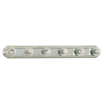 De-Lovely Six Light Wall / Bath in Brushed Nickel (1|4702962)