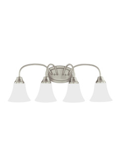Holman Four Light Wall / Bath in Brushed Nickel (1|44808EN3962)