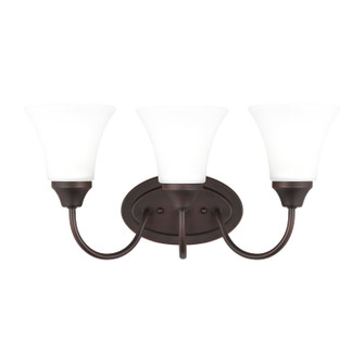 Holman Three Light Wall / Bath in Bronze (1|44807EN3710)