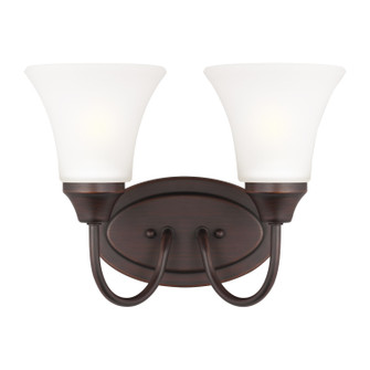 Holman Two Light Wall / Bath in Bronze (1|44806710)