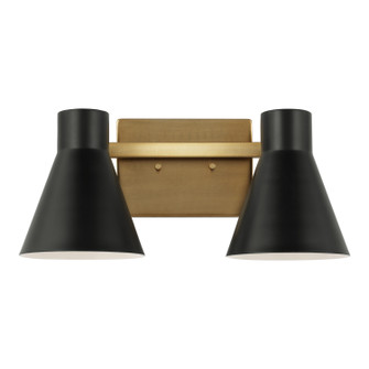 Towner Two Light Wall / Bath in Satin Brass (1|4441302848)