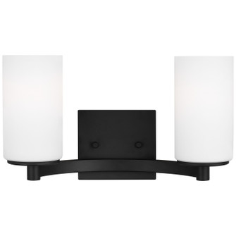 Hettinger Two Light Wall / Bath in Midnight Black (1|4439102EN3112)