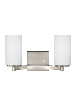 Hettinger Two Light Wall / Bath in Brushed Nickel (1|4439102962)