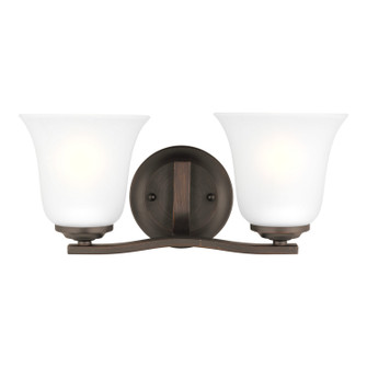 Emmons Two Light Wall / Bath in Bronze (1|4439002710)