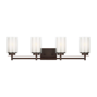 Elmwood Park Four Light Wall/ Bath in Bronze (1|4437304EN3710)