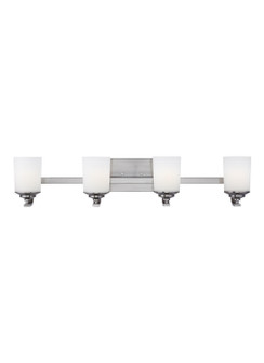 Kemal Four Light Wall / Bath in Brushed Nickel (1|4430704EN3962)