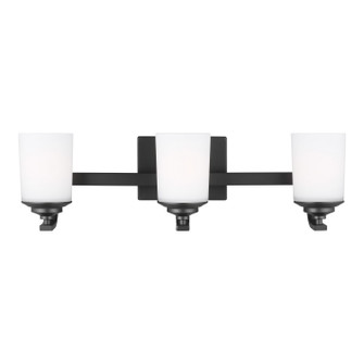 Kemal Three Light Wall / Bath in Midnight Black (1|4430703112)