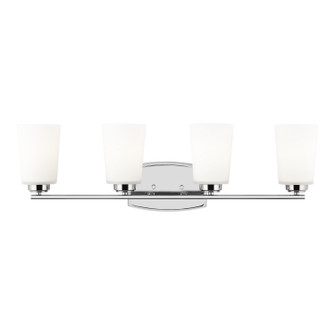 Franport Four Light Wall / Bath in Chrome (1|442890405)