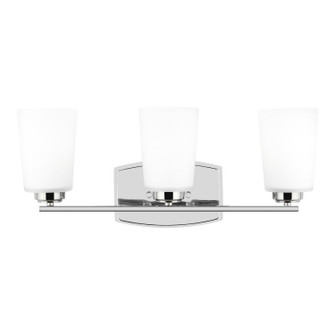 Franport Three Light Wall / Bath in Chrome (1|4428903EN305)