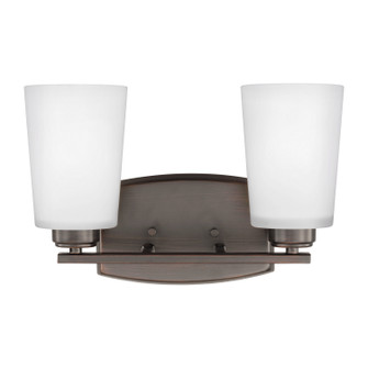 Franport Two Light Wall / Bath in Bronze (1|4428902EN3710)