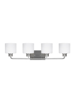 Canfield Four Light Wall / Bath in Brushed Nickel (1|4428804962)