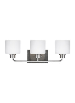 Canfield Three Light Wall / Bath in Brushed Nickel (1|4428803962)