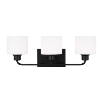 Canfield Three Light Wall / Bath in Midnight Black (1|4428803112)